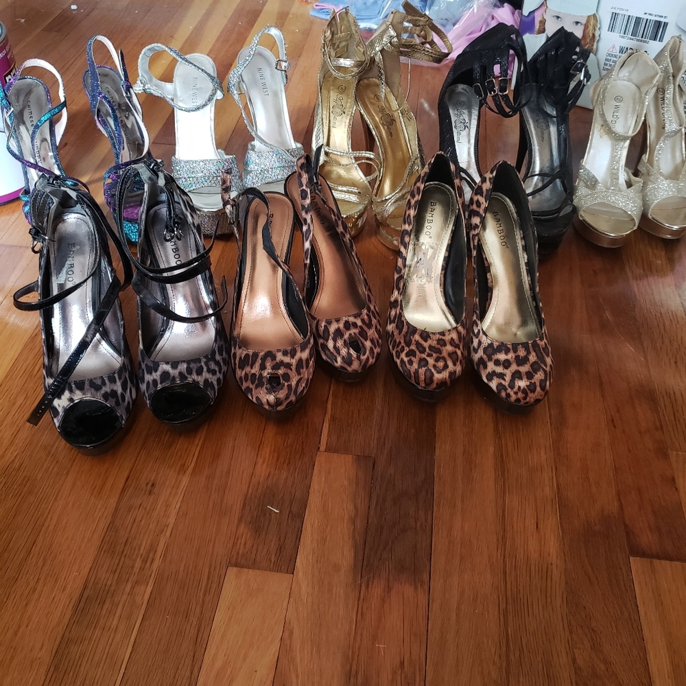 Lot of heels